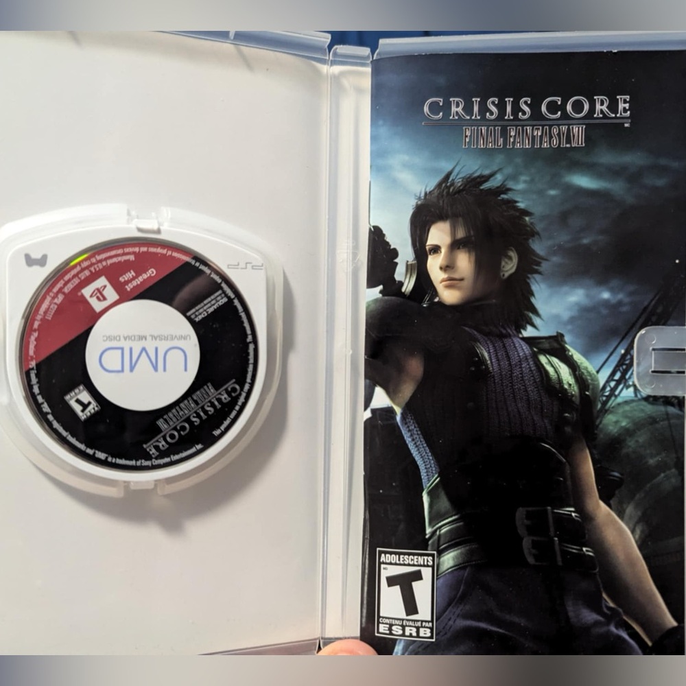 PSP Crisis Core Final Fantasy Vii